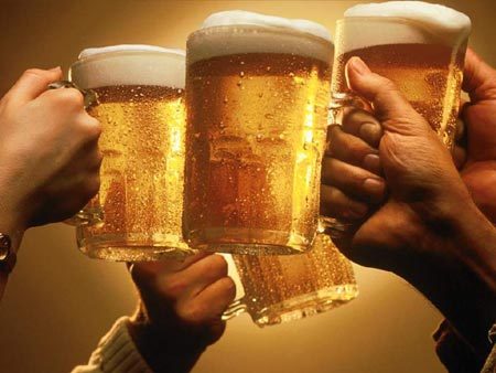 Cervezas brindis